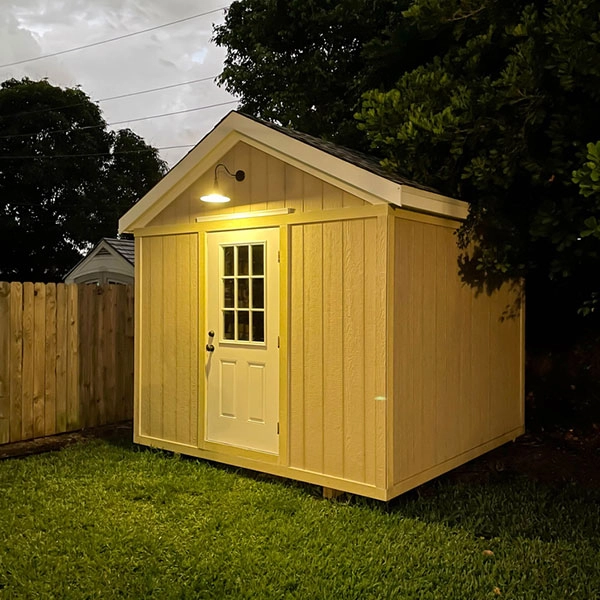 tiny garden shed